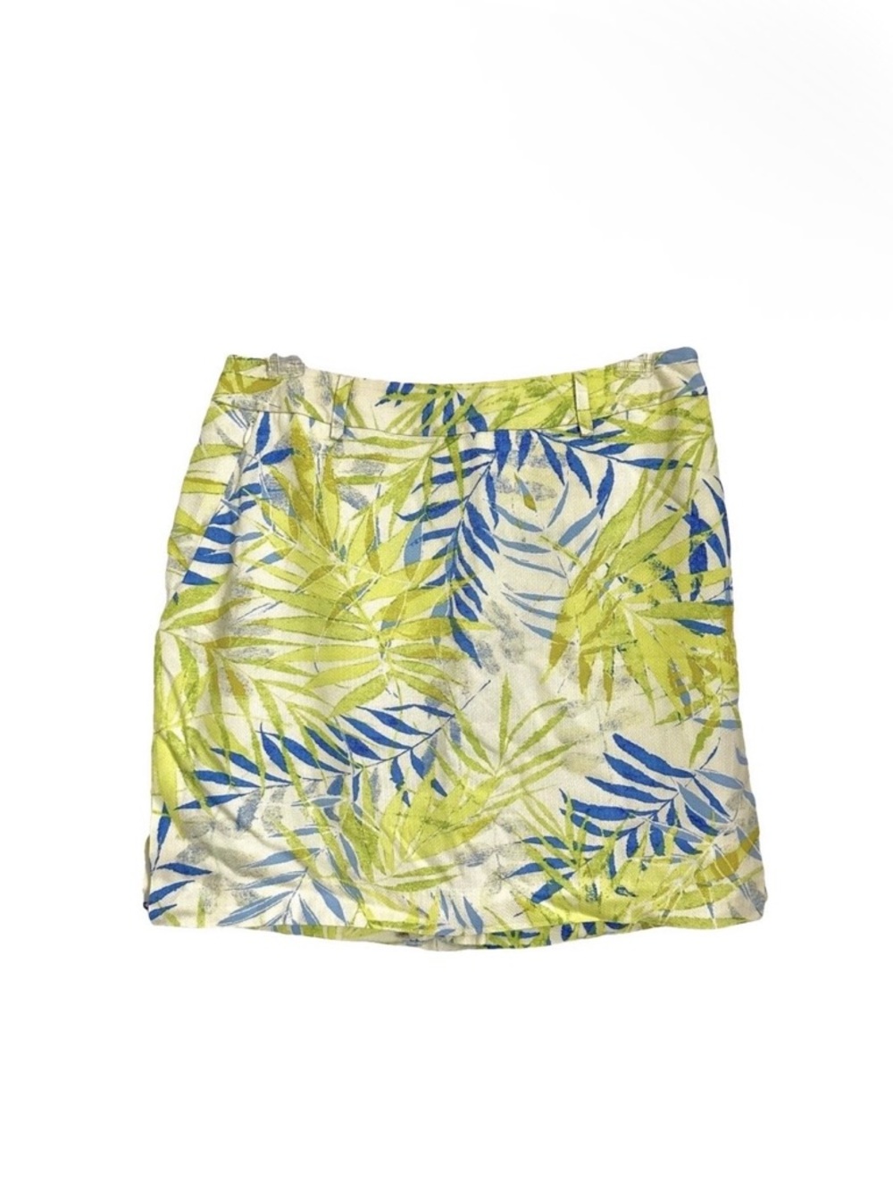Tehama New Tropical Palm Leaf Golf Tennis Skort Sport Wear